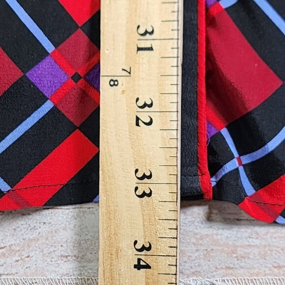 Bob Mackie Wearable Art Button-Up Tunic 100% Silk Womens Size S - Picture 10 of 10